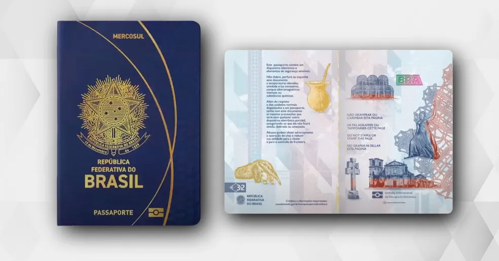 novo passaporte brasileiro